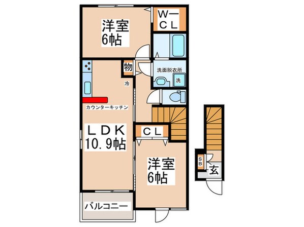 カルム メゾン 雅の物件間取画像